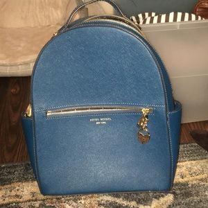 Henri Bendel west 57th Backpack teal blue